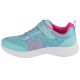 2. Skechers Microspec Plus - Swirl Sweet 303535L-AQPK Niebieskie 35