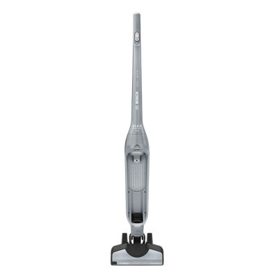 29. Bosch BCH3P210 okurzacz na kiju/szczotka elektryczna Odkurzacz stojący 2 w 1 AC/Bateria Suchy Bez worka 0,4 l Czarny, Szary