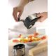 8. GEFU 19060 ręczna tarka / spiralizer Tarka obrotowa Czarny, Stal nierdzewna