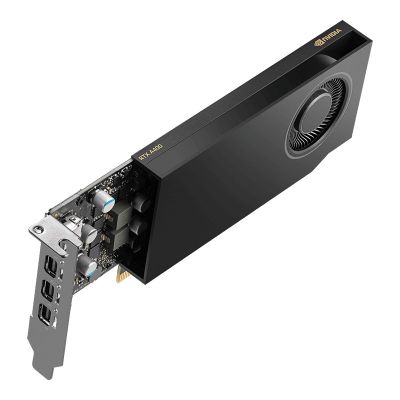 6. PNY NVIDIA A400 4GB GDDR6 64-bit, Low Profile, PCIe 4.0 x8, Single slot, 4 x Mini DisplayPort 1.4a, 50W, LP bracket, small box