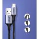 7. Kabel Ugreen US290 60146 USB-A / micro USB 2.4A 1m - szary