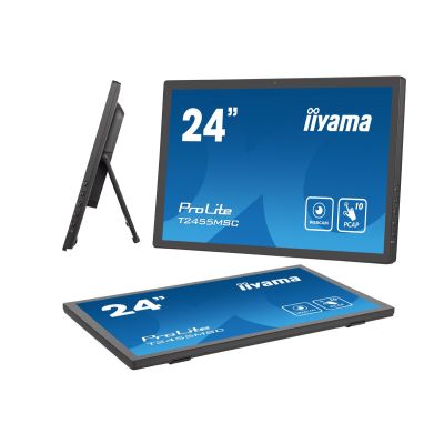 4. Ekran dotykowy iiyama T2455MSC-B1 signage display Płaski panel Digital Signage 61 cm (24") LED 400 cd/m2 Full HD Czarny