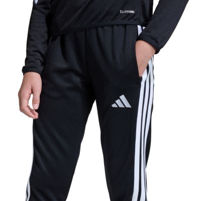 12. Spodnie dla dzieci adidas Tiro 26 League Training Slim czarno-białe JY7117