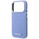 6. Etui Karl Lagerfeld Grained Mono Resin Logo MagSafe na iPhone 17 Pro Max / 18 Pro Max - jasnoniebieskie