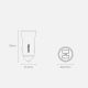 23. Baseus Golden Contactor Pro szybka ładowarka samochodowa 2x USB 40 W Quick Charge SCP FCP AFC + kabel USB - USB Typ C szary (TZCCJD-A0G)