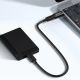 15. Baseus Ingenuity Series Mini przejściówka adapter USB 3.1 OTG do USB Typ C czarny (ZJJQ000101)