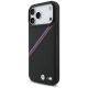 2. Etui BMW M Tricolor Metal Logo MagSafe do iPhone 17 Pro Max - czarne