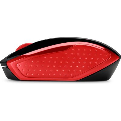 4. Mysz HP Wireless Mouse 200 Empress Red bezprzewodowa czerwono-czarna 2HU82AA