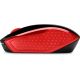 4. Mysz HP Wireless Mouse 200 Empress Red bezprzewodowa czerwono-czarna 2HU82AA