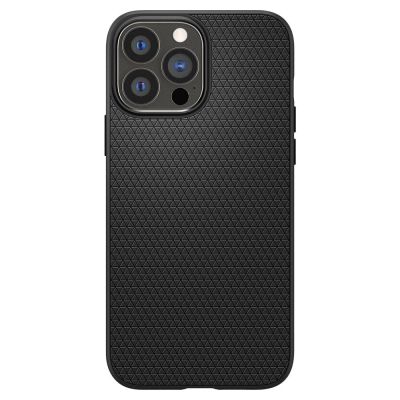 10. Etui Spigen Liquid Air na iPhone 13 Pro - czarny mat