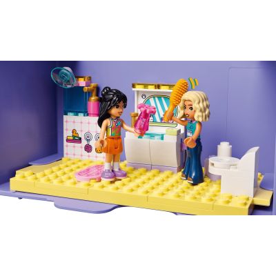 7. LEGO Friends 42697 - Kreatywna walizka z domkiem dla lalek