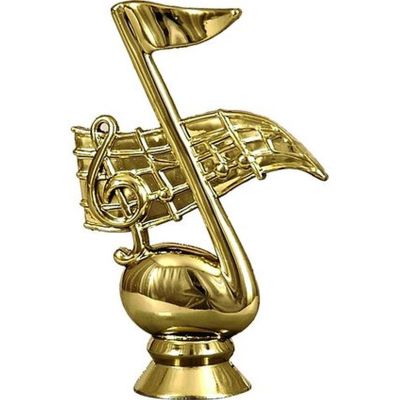 4. Figurka plastikowa muzyka - nutka  F62/G