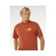 5. Koszulka męska RIP CURL Pacific Rinse Glass Off Tee brązowa