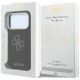 8. Etui Guess Grained & Big Resin Logo na iPhone 18 Pro / 17 Pro - czarne