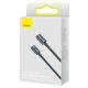 5. Kabel Baseus CAJY000601 USB-C - USB-C PD 100W 5A 480Mb/s 1,2m - czarny