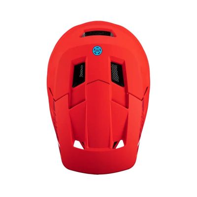 3. Kask rowerowy typu full face LEATT Helmet MTB Gravity 1.0 V24 rozmiar L, czerwony