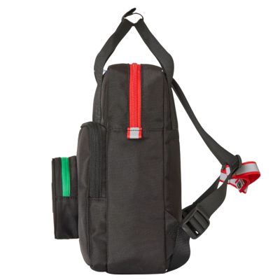 2. LEGO Brick 1x1 Kids Backpack 20206-0354 Czarne One size