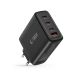 6. Ładowarka Tech-Protect NC100W-GAN sieciowa GaN 3x USB-C PD 100W / USB-A QC 3.0 - czarna