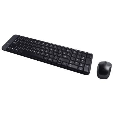 2. Zestaw klawiatura + mysz Logitech  920-003161 (kolor czarny)