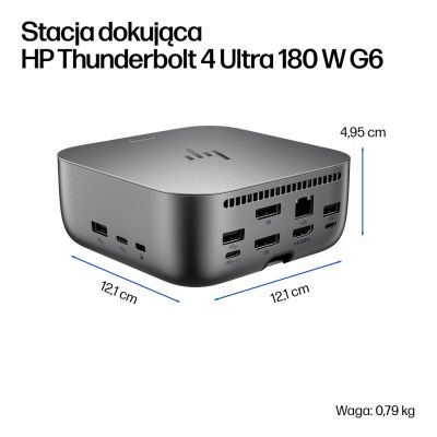 119. Stacja dokująca HP Thunderbolt 4 Ultra 180W G6 Dock
