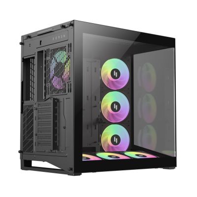 7. GameMax NEX C56 BK zabezpieczenia & uchwyty komputerów Midi Tower Czarny