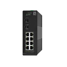 LevelOne IGS-2110P przełącznik sieciowy Zarządzany L2 Gigabit Ethernet (10/100/1000) Obsługa PoE Czarny