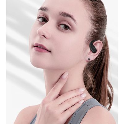 4. Słuchawki Choetech OWS bezprzewodowe TWS Bluetooth 5.3 - czarne