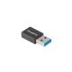 2. LANBERG ADAPTER USB-C(F) 3.1->USB-A(M) OTG CZARNY