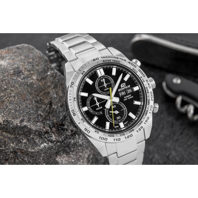 4. Zegarek Męski CASIO EDIFICE EFR-574D-1AVUEF + BOX