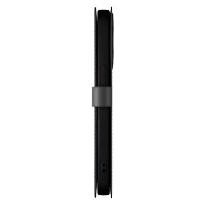 6. Etui z ekoskóry Puro Booklet Case z klapką i portfelem do iPhone 16e/17e - czarne
