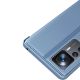 7. Clear View Case etui Xiaomi 12T Pro / Xiaomi 12T pokrowiec z klapką czarne