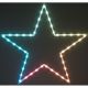 11. LAMPKA DEKORACYJNA GWIAZDA WISZĄCA 45LED RGB
