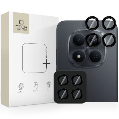Osłona aparatu Tech-Protect Camring Fit+ na Xiaomi Redmi Note 15 Pro 5G / 15 Pro+ - czarna
