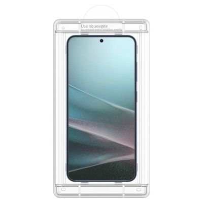 4. Folia hydrożelowa Spigen ELITE SHIELD EZ FIT na Samsung Galaxy S25 - przezroczyste