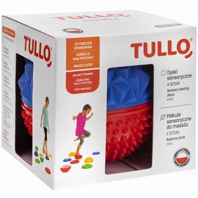 4. Półkule sensoryczne jeż/diament Tullo 2 szt. 483 