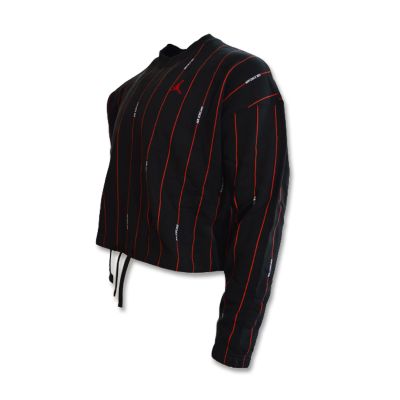 2. Bluza Air Jordan Essential Fleece Top Wmns Black/Varsity Red - DJ2623-010