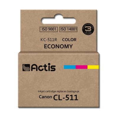 Actis KC-511R Tusz (zamiennik Canon CL-511; Standard; 12 ml; kolor)