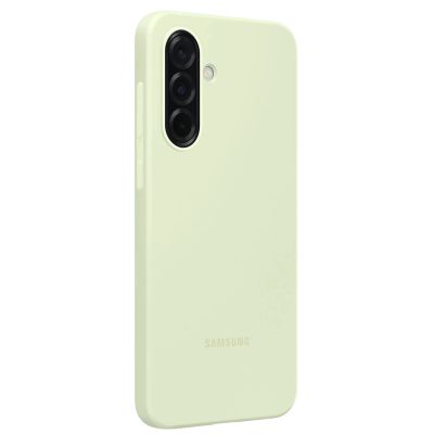 4. Etui silikonowe Samsung Silicone Case EF-PA366CGEGWW na Samsung Galaxy A36 5G - zielone