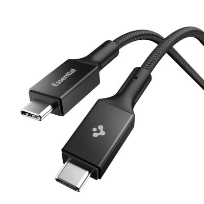 Kabel Spigen EB10010CC 100W 100 cm - czarny