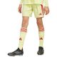 Spodenki dla dzieci adidas Tiro 24 żółto-czerwone JC6206
