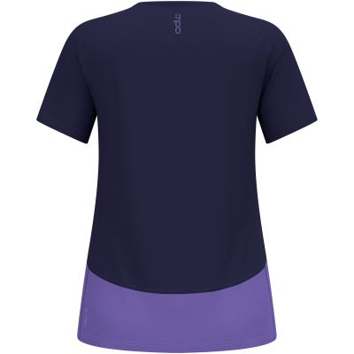 4. Koszulka damska Odlo X-ALP TRAIL T-shirt crew neck s/s fioletowa
