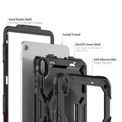 11. Etui Tech-Protect Solid360 na iPad 10.9" 2022 - czarne