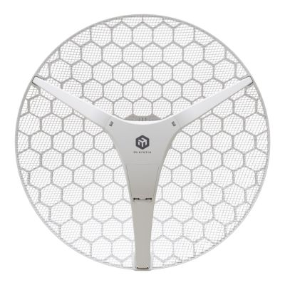 Router MIKROTIK RouterBOARD LHG-5axD-XL + L3 (800MHz; 256MB RAM, 1xGLAN, 1x 5GHz 802.11ax; 27dBi antena) outdoor