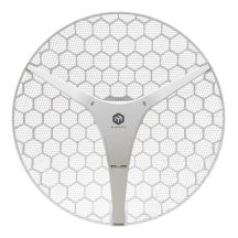 Router MIKROTIK RouterBOARD LHG-5axD-XL + L3 (800MHz; 256MB RAM, 1xGLAN, 1x 5GHz 802.11ax; 27dBi antena) outdoor