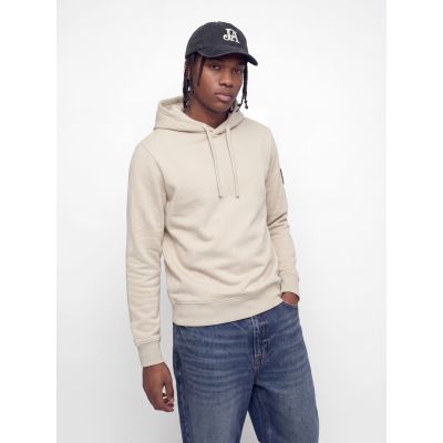 8. Jack&Jones męska bluza z kapturem JJCLEVELAND SWEAT HOOD SN 12298441 MOONBEAM