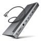 15. Axagon HMC-4KX3 stacja dokująca Przewodowa USB 3.2 Gen 1 (3.1 Gen 1) Type-C Szary