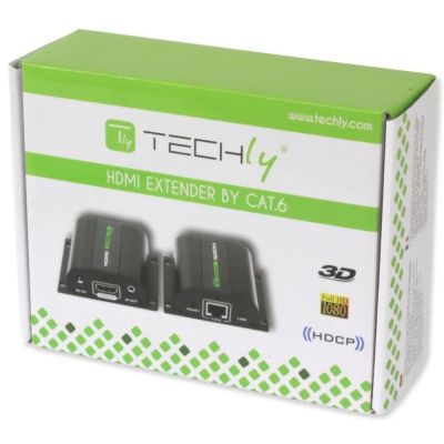2. TECHLY EXTENDER HDMI HD 3D 60M PO RJ45 PILOT IR IDATA EXT-E70I