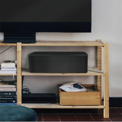 8. LogiLink KAB0077 organizator na kable Uniwersalne Skrzynka kablowa Czarny 3 szt.
