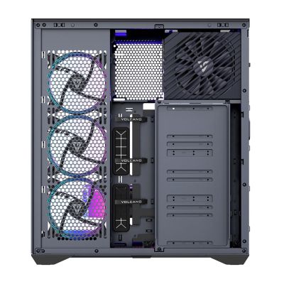 4. MODECOM OBUDOWA VOLCANO SPACE XL ARGB FULL TOWER 5F CZARNA