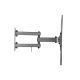 3. Equip 650341 uchwyt do telewizorów 139,7 cm (55") Czarny